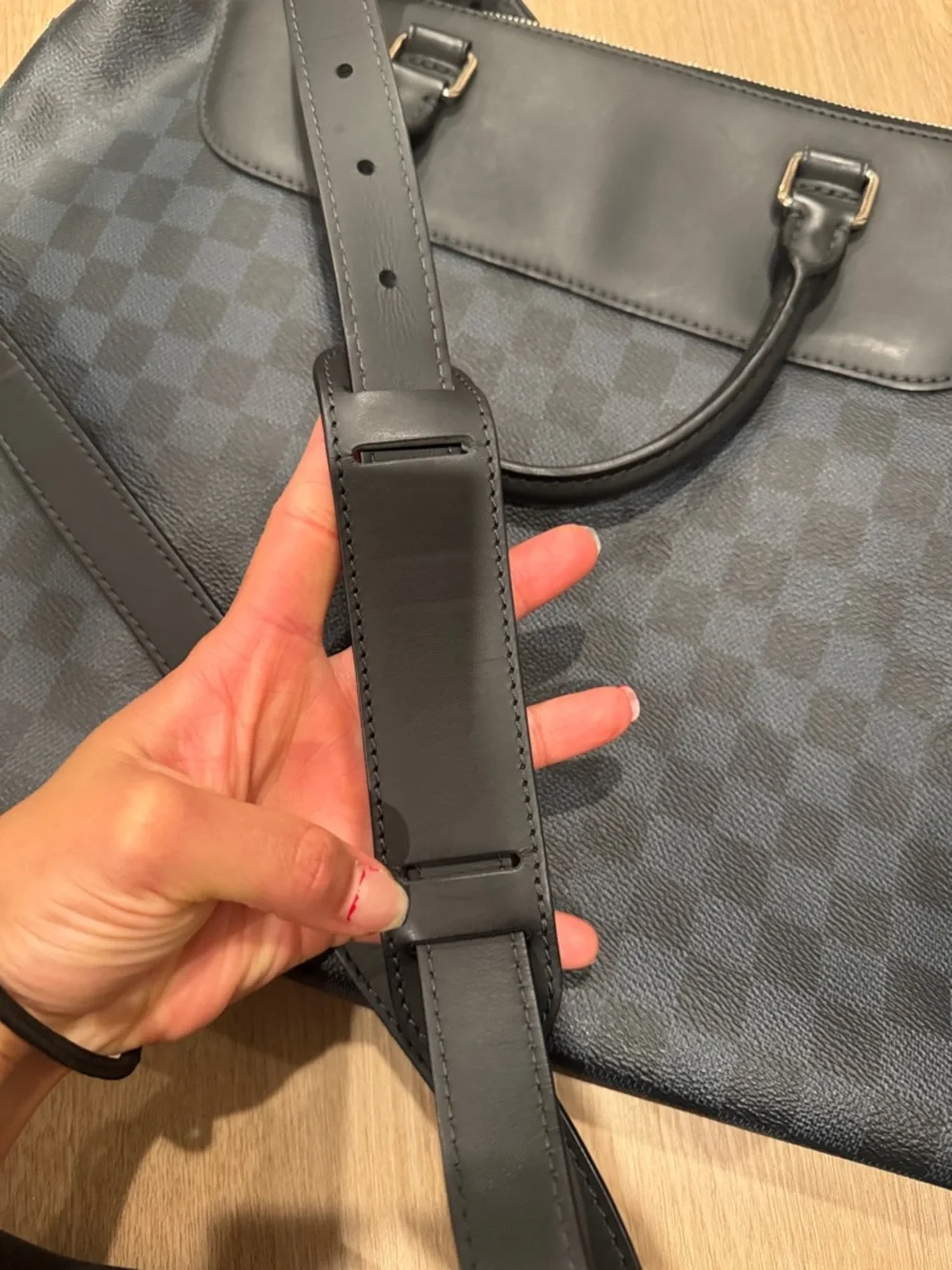 Louis Vuitton Damier Graphite Porte-Documents Brief Case